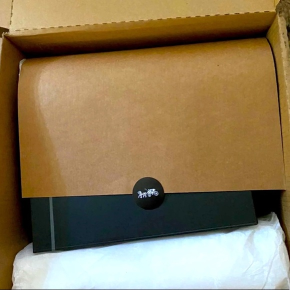 Coach Knit Slides Men’s size 7D New in box Grey - Picture 7 of 8